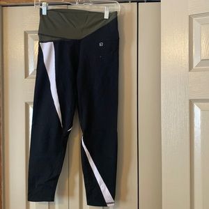 Black and green Bandier legging